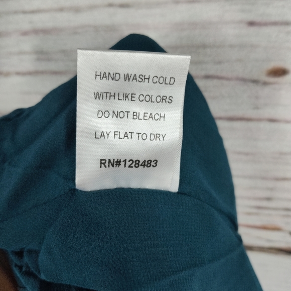 UNIQ Sheer Wide Leg Dress Pants - Picture 7 of 10